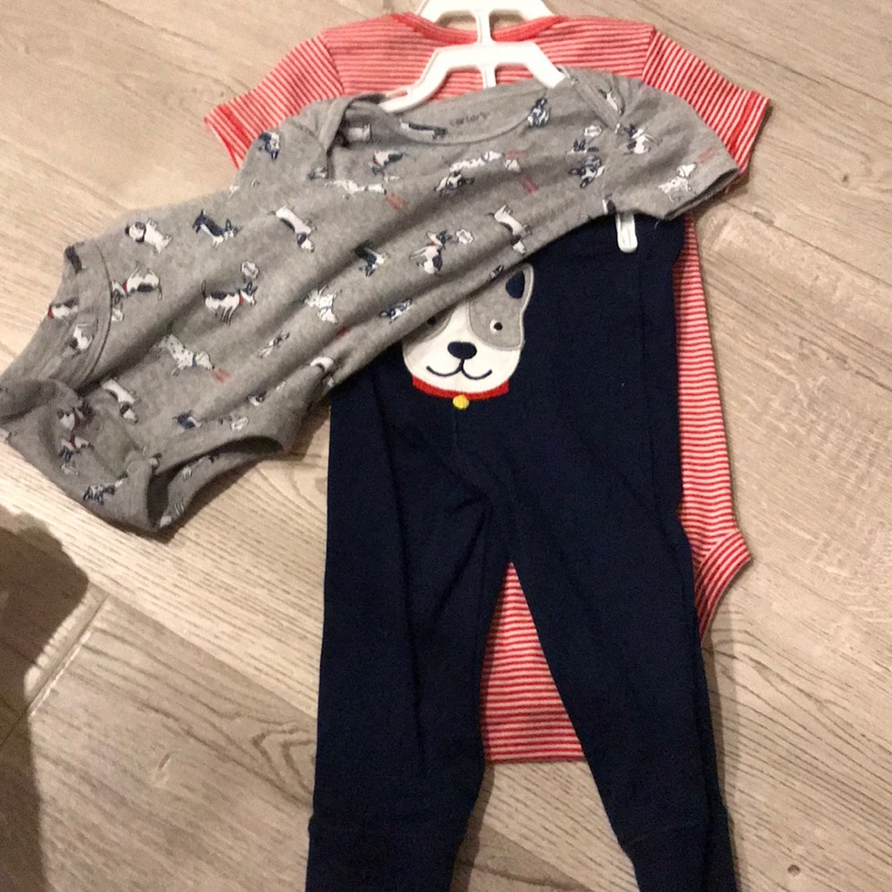Carters 3 piece pant set